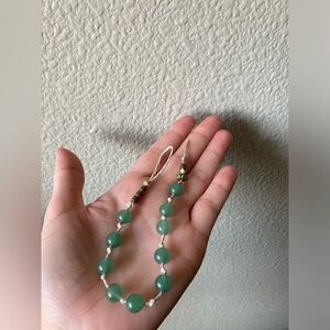 Handmade Aventurine  Beaded Wall/Window Hanger